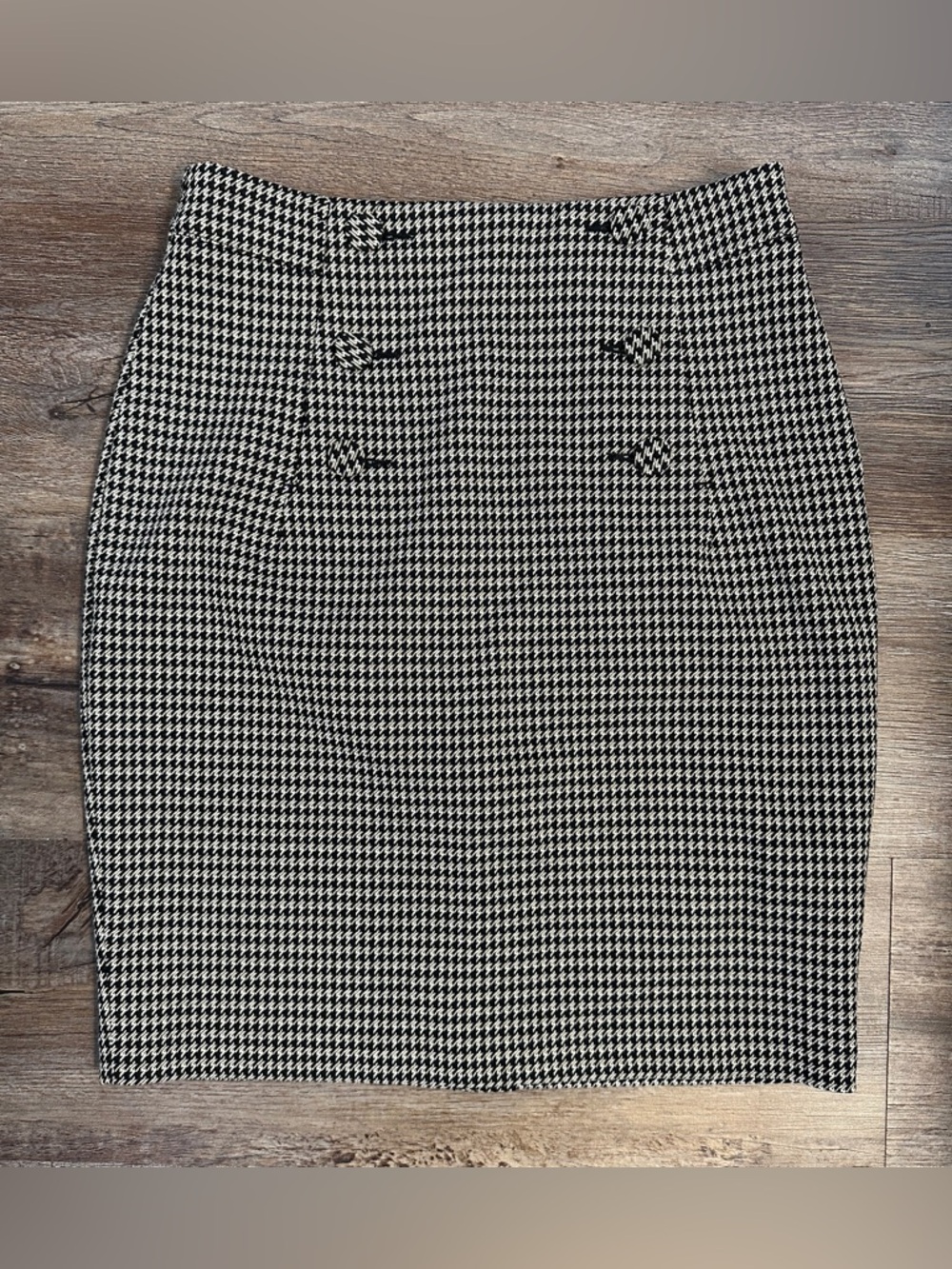 H&M Houndstooth Pencil Skirt Size 2